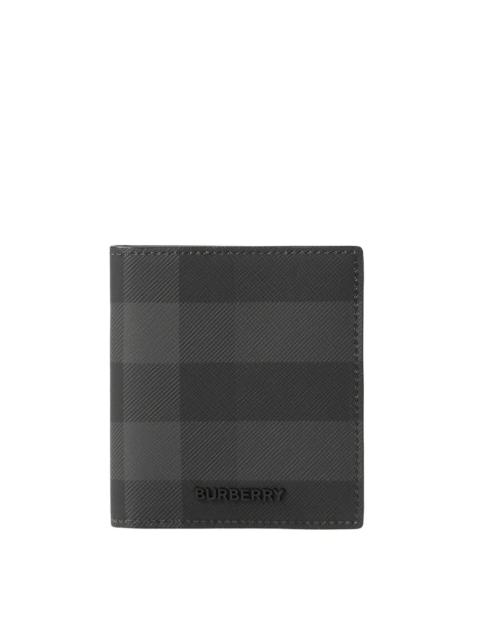 Burberry Check Folding Card Case