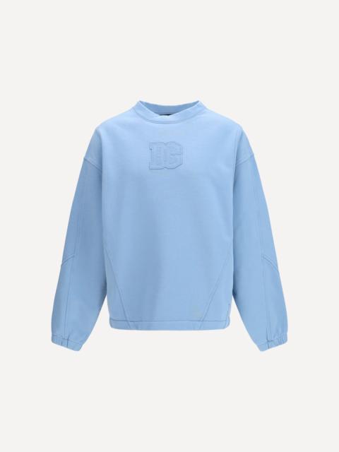 Dolce & Gabbana Cotton crewneck Sweatshirt with logo