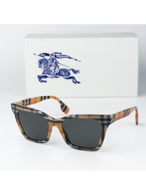 Burberry NEW Burberry Elsa BE4346 394487 Brown Grey Women Sunglasses