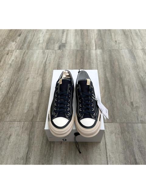 visvim VISVIM SKAGWAY LO — Japanese High-Twist Cotton Casual Low-Top Canvas Sneakers (Vibram Sole) — 25SS