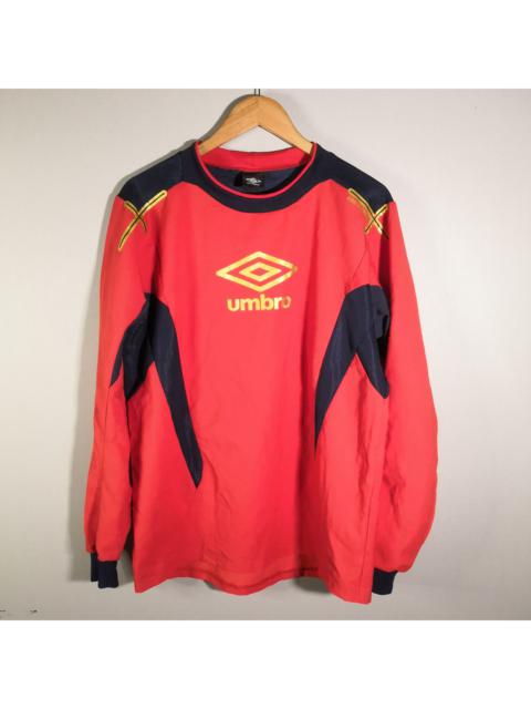 Other Designers Vintage - Umbro Pro Training Big Logo Jersey Red Large