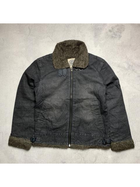 Other Designers Japanese Brand - Jungle Storm B-3 Shearling Jacket Fur Lined