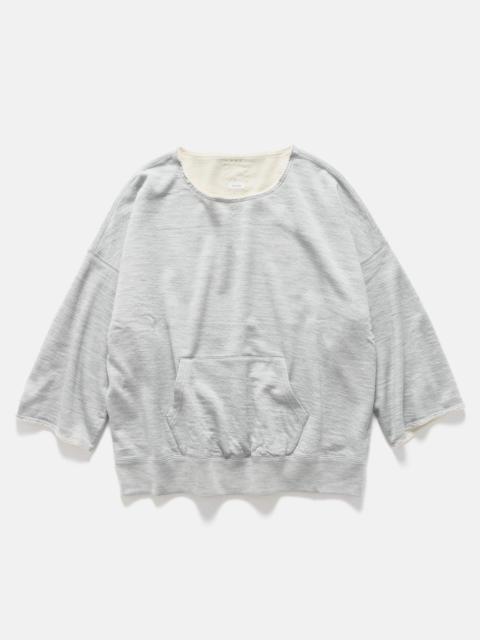 visvim Burrow Dual Sweat (Superfine) Grey