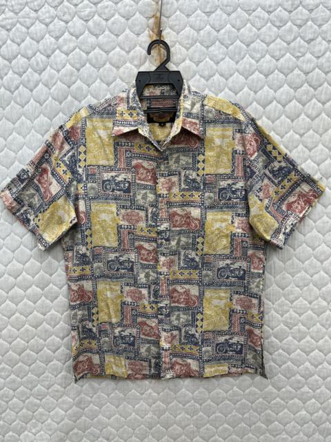 🔥🔥🔥STEALS VTG HARLEY DAVIDSON FULL PRINTS SHIRTS