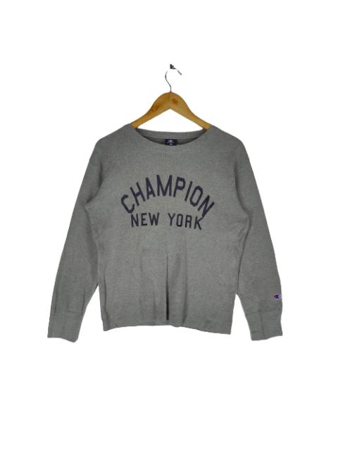 Champion CHAMPION NEW YORK Spellout Small Size Sweatshirt