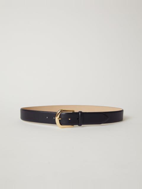 CAMI NYC B-LOW THE BELT KENNEDY LEATHER BELT BLACK GOLD