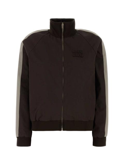 Miu Miu Miu Miu Women Chocolate Cotton Jacket
