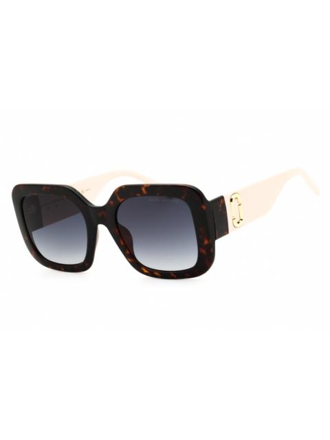 Marc Jacobs Marc Jacobs Grey Shaded Square Ladies Sunglasses MARC 647/S/US 0XLT/9O 53