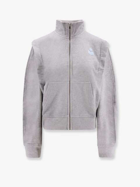 Isabel Marant Étoile Marant Etoile Organic Cotton Blend Sweatshirt