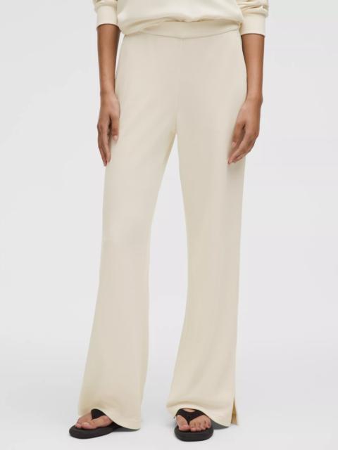 lululemon Softstreme High-Rise Wide-Leg Pique Pant *Regular