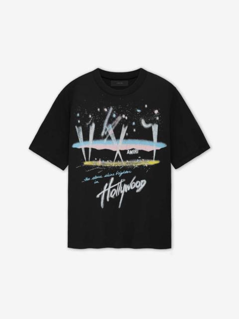 AMIRI Amiri Black Hollywood Lights T-Shirt