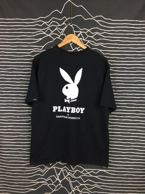 Other Designers Vintage - Playboy By Saintpain Works Co. Bunny Logo Tee