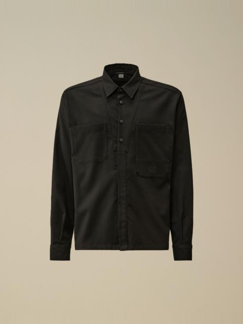 Wool Gabardine Shirt