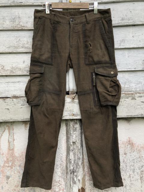 Other Designers Japanese Brand - 291295 HOMME DISTRICT DISTRESSED MULTIPOCKET CARGO