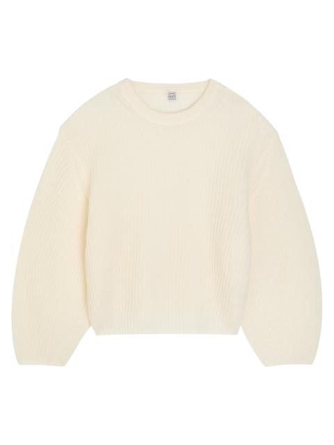 TOTEME Toteme Ribbed-knit Mohair-blend Jumper