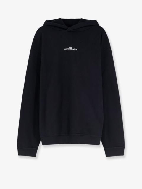 Maison Margiela Maison Margiela Men Cotton Sweatshirt With Front Embroidered Logo