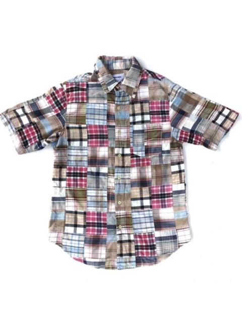 Other Designers Japanese Brand - Japanese Exhibitionist Patchwork Design Shirt Button Up