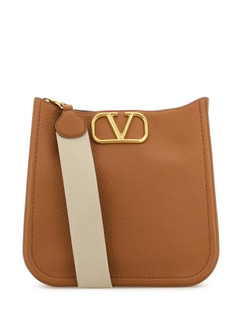 Valentino Camel leather Alltime shoulder bag