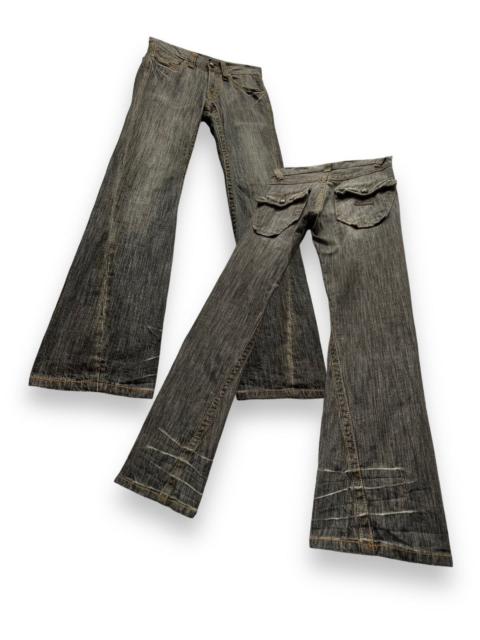 Other Designers 🔥FYE🔥Vintage JUN MEN Classic Flare Low Rise Jeans💥