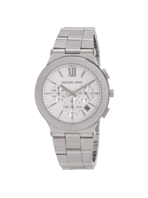 MICHAEL KORS Michael Kors Oversized Billie Frosted Chronograph Ladies Watch MK7558