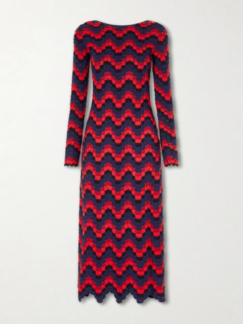 ESCVDO Ursula Crocheted Cotton Maxi Dress