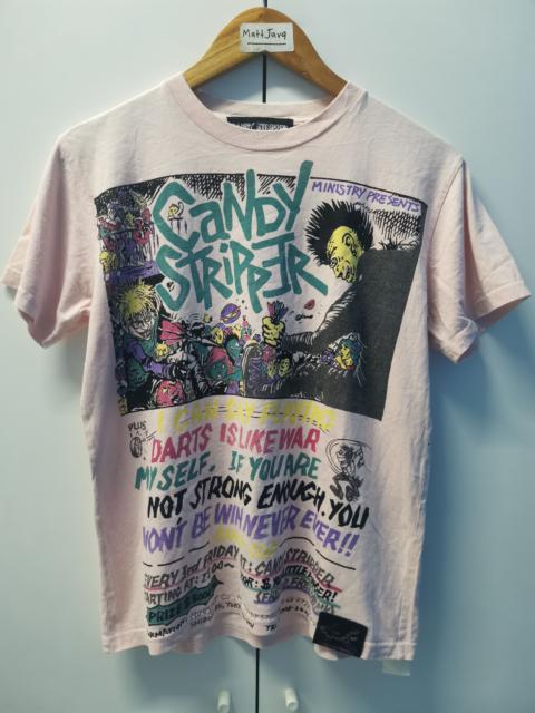 Other Designers Japanese Brand - Vintage Candy Stripper Japan punk Tee Seditionaries Ministry