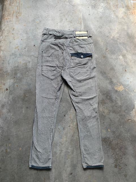 Other Designers G-Star - G star Raw Buckle Hickory Stripes Denim Pant