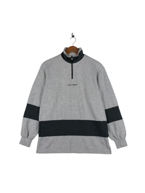 courrèges COURREGES Nice Design Half Zipper Sweatshirt