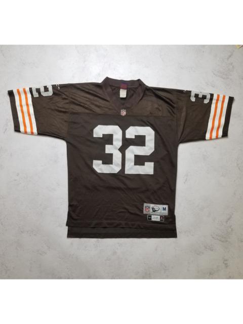 Jim Brown Cleveland Browns Reebok Throwback Football Jersey