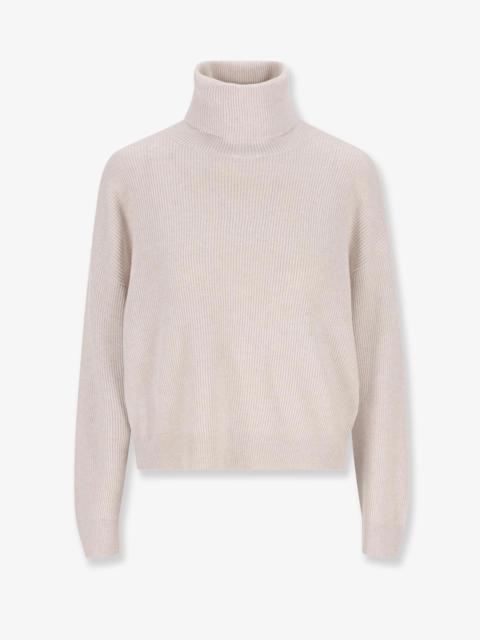 Brunello Cucinelli Brunello Cucinelli Virgin Wool, Cashmere And Silk Turtleneck