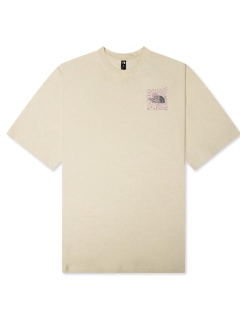 The North Face SUN OVERSIZE S/S GRAPHIC TEE - DESERT STONE