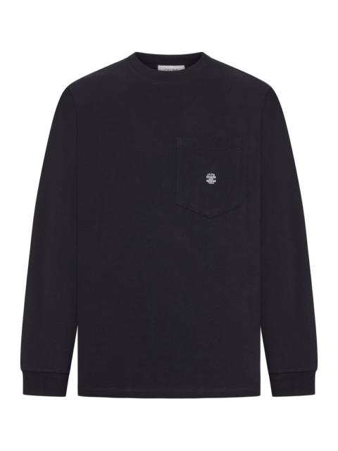CELINE Celine Men Long-Sleeved Cotton Jersey T-Shirt