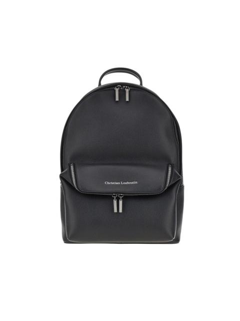 Christian Louboutin Christian Louboutin Men Grained Leather 'Nostalgic' Backpack