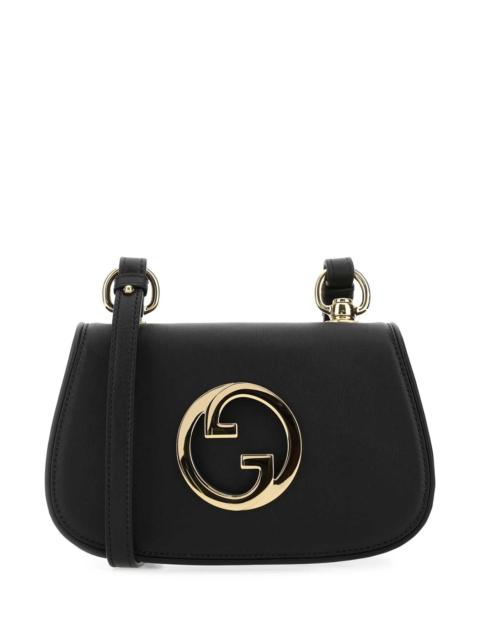GUCCI Gucci Women Black Leather Gucci Blondie Crossbody Bag