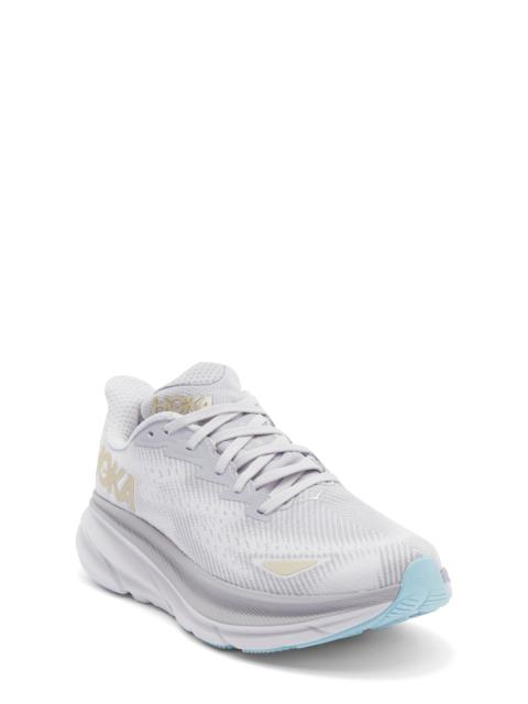 HOKA HOKA Clifton 9 GTX Shoe in Foggy Grey /Ash Grey at Nordstrom