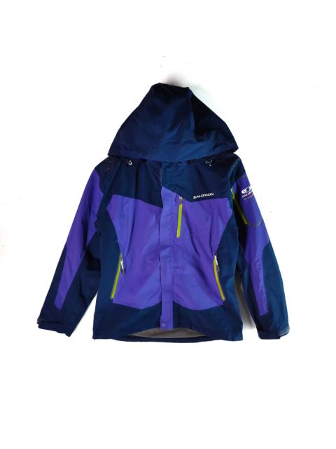Other Designers Outdoor Style Go Out! - SALOMON WATERPROOF Multicolor Hoodie Outdoor Jacket