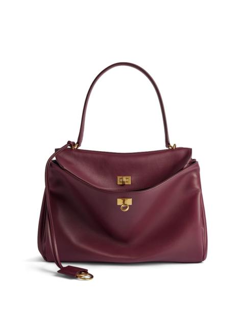 BALENCIAGA Women's Rodeo Medium Handbag  in Burgundy