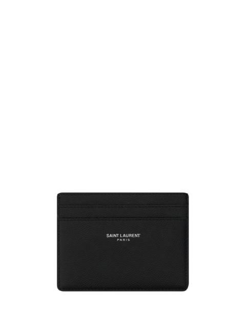 SAINT LAURENT Saint Laurent Men Credit Card Holder