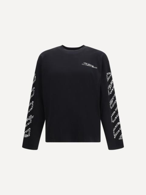 Off-White Patterned long-sleeve T-shirt