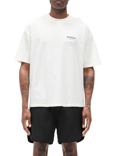 REPRESENT Represent Revere Manor Graphic T-Shirt in Aged White at Nordstrom