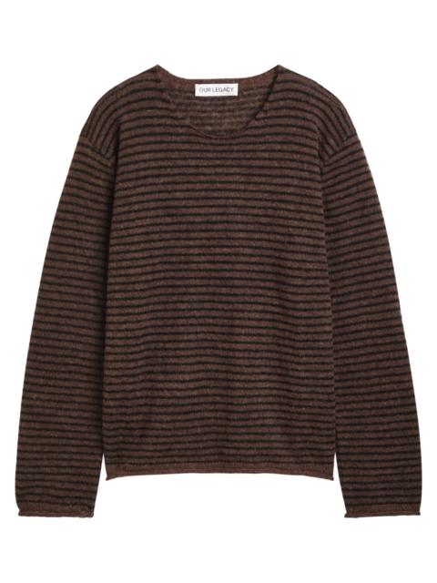 Our Legacy Our Legacy Rigid Striped Alpaca-blend Jumper