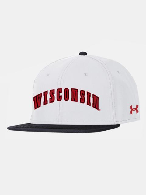 Under Armour Unisex UA Huddle Collegiate Flat Brim Hat