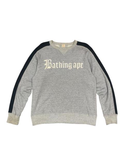 A BATHING APE® Vtg A Bathing Ape Bape Crewneck Sweatshirt