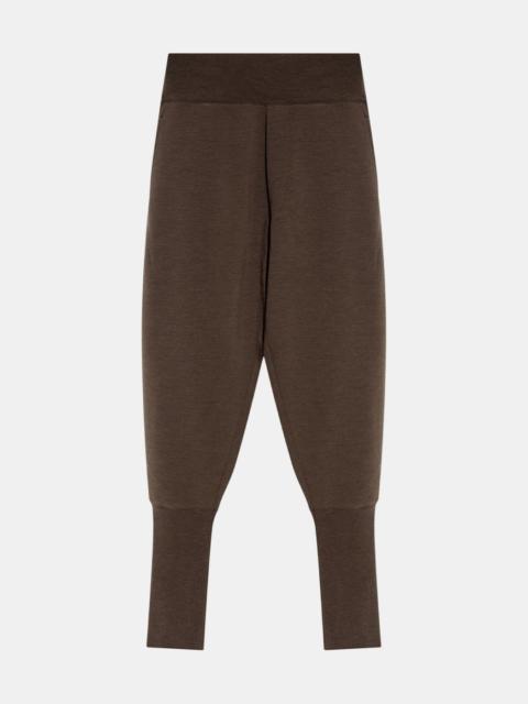 Lemaire Brown Relaxed Rib Pants