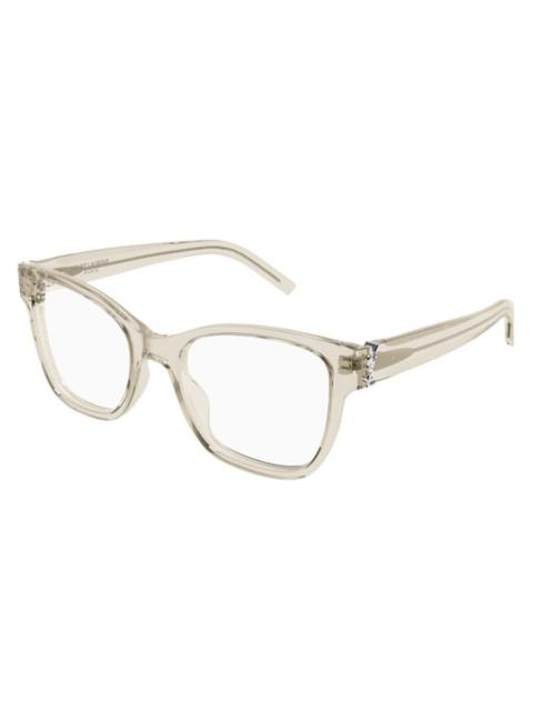 SAINT LAURENT Saint Laurent Demo Square Ladies Eyeglasses SL M158 010 54