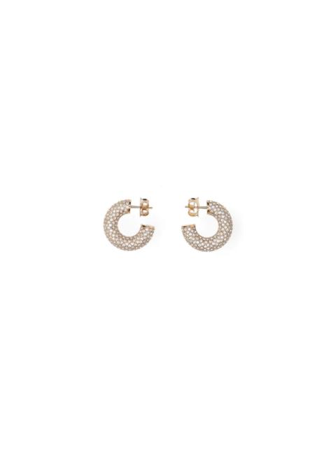 Amina Muaddi 'CAMERON' HOOP EARRINGS