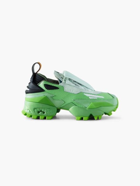 Other Designers Pyer Moss Trail Fury mesh, suede, leather and rubber sneakers
