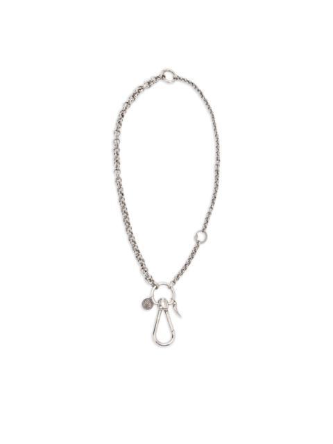 Roberto Cavalli snake and fang chain