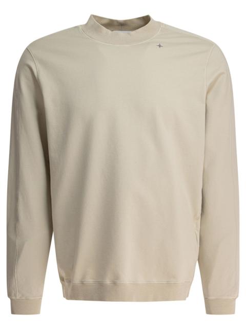 Stone Island Cotton Fleece Sweatshirt