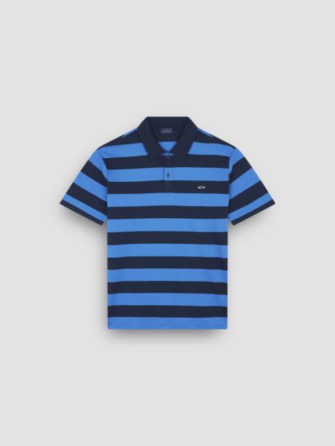 Paul & Shark DOUBLE PIQUÉ COTTON POLO